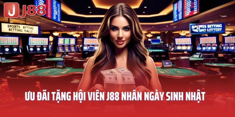 Sự kiện ưu đãi siêu khủng tặng hội viên J88 nhân ngày sinh nhật